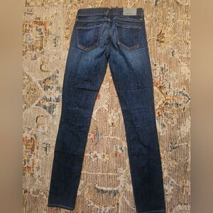 Textile jeans The Debbie, sz 26 with 30" inseam, slim straight